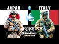 JAPAN vs ITALY Military Power Comparison 2024