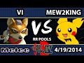 Fight Pitt IV - Mew2King (Roy, Pichu) Vs. VI (Captain Falcon) - Pools