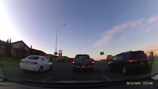 Compilation of Bad Calgary Drivers - Vol 4. - Red Lights and Bad Downtown Drivers