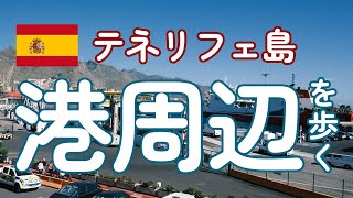 【スペイン・カナリア諸島テネリフェ島】港周辺を散歩する