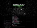 Interactive Particle Waves: Dance with Particles Using Three.js