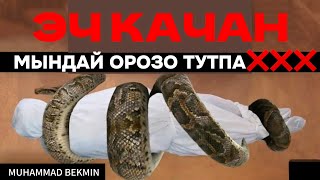 Орозо айы келгенче 10 ишти тез-тез кылыңыз! Мухаммад Бекмин