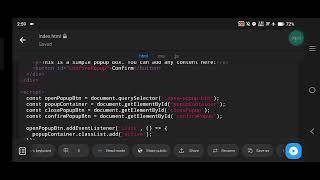 Popup Box Design Using HTML, CSS, and JavaScript - Full Tutorial
