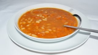 Stewed White Beans with Carrots - Easy White Bean Stew Recipe