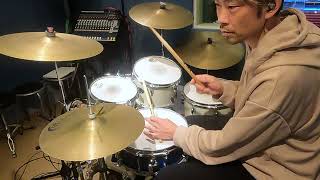 竹内まりや/元気を出して 【ドラム譜 参考動画】【初級(Level 2)】 drum cover ドラムカバー