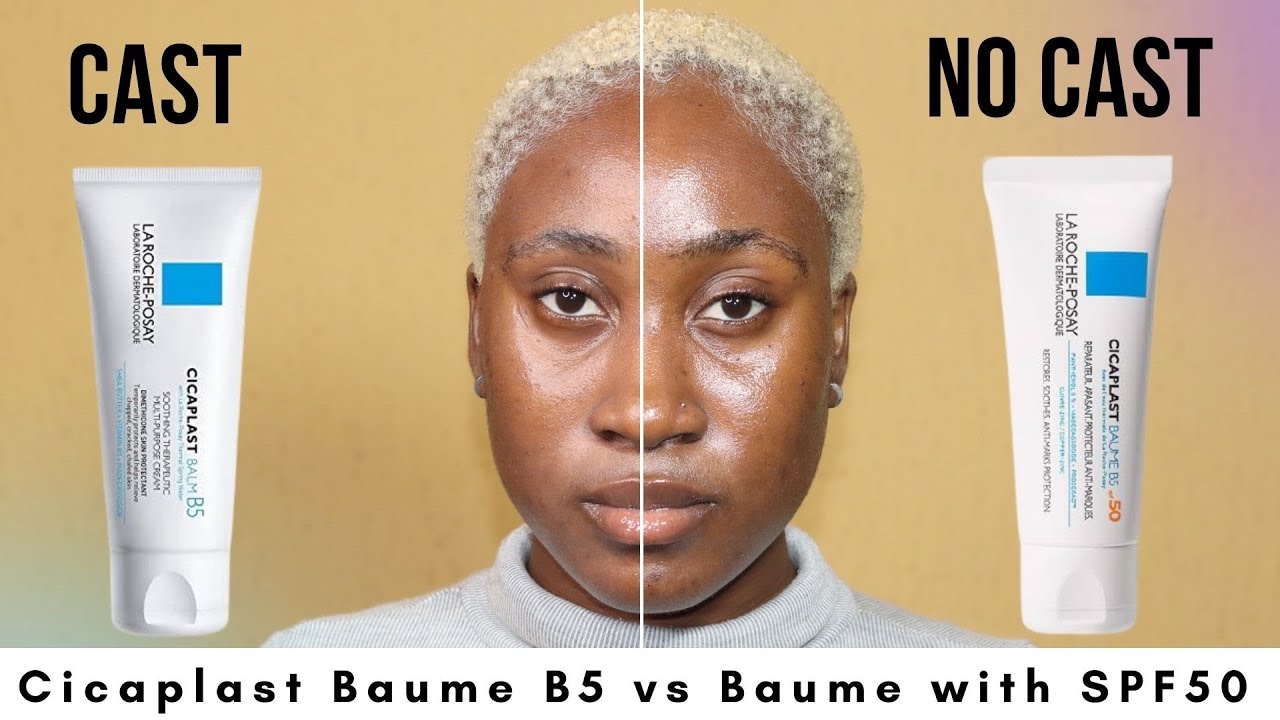 LA ROCHE POSAY CICAPLAST BAUME B5 Vs. CICAPLAST BAUME B5 SPF50 - YouTube