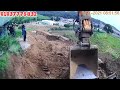 온양 010 3777 5832 우수관 맨홀 설치raindrop manhole installation wheel excavator