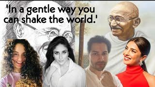 Stars Pay Tribute To Mahatma Gandhi | Kangana, Priyanka, Kareena,Katrina, Sonam| Gandhi Jayanti 2020