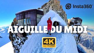 Aiguille du Midi in 4k #insta360x4