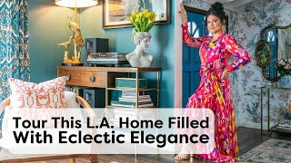Tour This Colorful L.A. Home Filled With Eclectic Elegance | Handmade Home