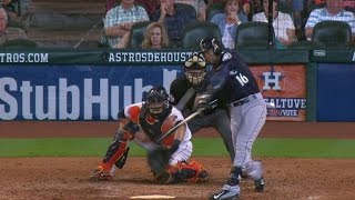 SEA@HOU: Jackson notches Mariners' first hit of game