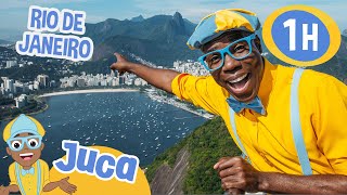 🚌 Juca Explora o Rio de Janeiro de Bondinho! 🚌 | 1 HORA DO JUCA! | Vídeos Educativos para Crianças