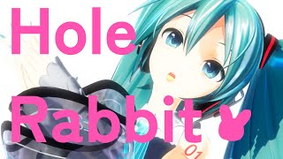 【MMD】 rabbit hole【初音ミク / Hatune Miku】 #mmd  #hatunemiku  #初音ミク  #4k #rabbithole #deco27