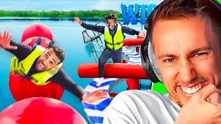 MINIMINTER REACTS TO TOTAL WIPEOUT: BETA SQUAD EDITION