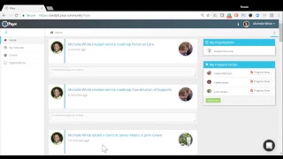 Comm.care Tutorial: Schedule appointments within a client's Circle