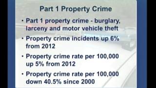 Durham Police Dept.'s 2013 Annual Summary Crime Report