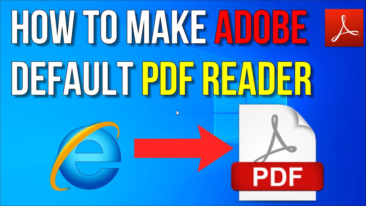 Set Pdf Default Program Windows 10 Loadbinger