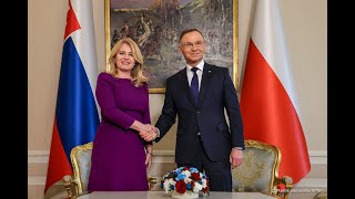 Wypowiedź Prezydenta RP po spotkaniu z Prezydent Słowacji