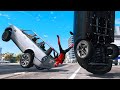 GTA 5 SPIDERMAN Ragdolls Compilation (Euphoria Physics Showcase) #