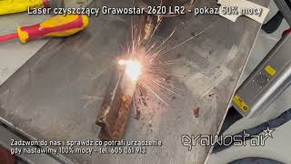 Grawostar 2620 model - 2024 - pokaz na 50% mocy