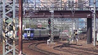 ＪＲ北海道の特急列車　苗穂駅通過編①