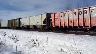 WSMRailVideo, Triple Catch, CP,CN,CSX.