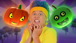 Scary Fruits & Vegetables! Happy Halloween | D Billions Kids Songs