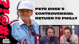 Reaction to Pete Rose's controversial appearance at Phillies Alumni Day | The Best Show Ever?
