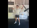 ezra miller vs grant gustin training⚡️ shorts theflash