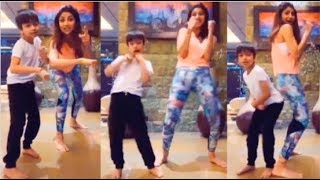 Shilpa Shetty And SON Viaan Kundra's DANCE At Home While Dad Raj Kundra Takes Video