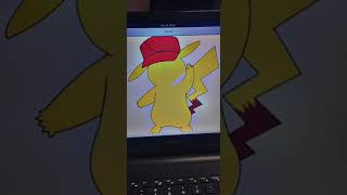 drawing pikachu with python turtle graphics | Programming with Python