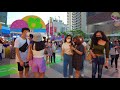 【🇹🇭4k】walk in central world xmas market bangkok 曼谷尚泰广场浓厚的圣诞氛围 december 2021 thailand