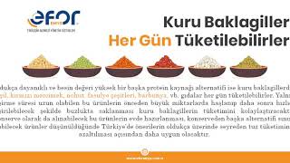 EFOR EMYS - Sağlıklı Yaşam - Kurubaklagiller Tüketmeyi Unutmayın!