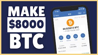 Make $8000 Per Day FREE With BITCOIN Automatic (No Work)  Make Money Online