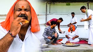 ढ़ेला पंडित को खिलाने लगे आनंद मोहन हो गए हैरान | इतना कौन खता || New Comedy Video Anand Mohan 2024