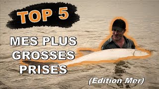 TOP 5 : MES PLUS GROSSES PRISES (En Mer) - Cyril Chauquet