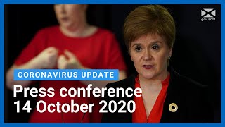 Coronavirus update from the First Minister: 14 October 2020