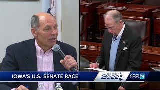 Chuck Grassley and Mike Franken running in Iowa's US Senate race