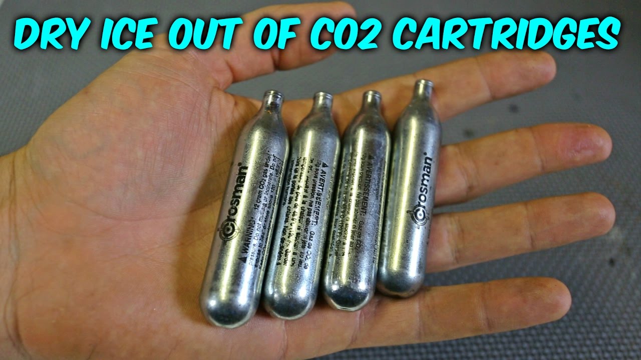 Can You Make Dry Ice Out Of CO2 Cartridges? - YouTube