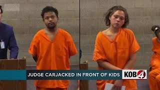 Albuquerque judge carjacked, held at gunpoint in front of children