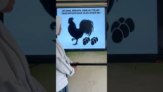 Berapa jumlah telur yang dihasilkan ayam tersebut.