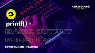 Basic Output Function – printf() n c programming in c