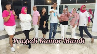 TRAGEDI KAMAR MANDI || LINE DANCE || Chor: Sofyan Anas (Ina) May 2024 || LD Versity