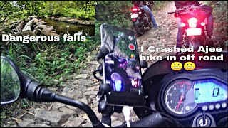 |Madurai to Pulla Veli Falls (95 Km) Part-1| I Crashed Ajee Bike in Off Road |Most Dangerous Falls|