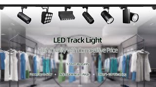 Elighting LED Track Light 10w/20w/30w/37w BST-TL-C