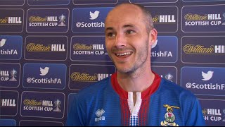 Inverness defender David Raven talks about his semi-final winner