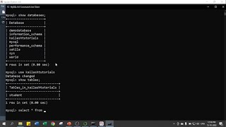 Access or Select Data to MySQL Table through Python Code | Python MySQL Connectivity | MySQL 05