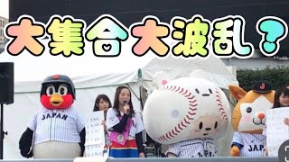 【侍ジャパン】在京5球団のマスコットがカオスすぎた【時事ネタつば九郎】