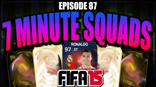 RECORD BREAKER RONALDO! 7 MINUTE SQUAD BUILDER #EP87 - FIFA 15 ULTIMATE TEAM