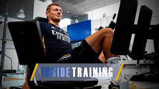 NO PAIN, NO GAIN | In the gym at Real Madrid City
